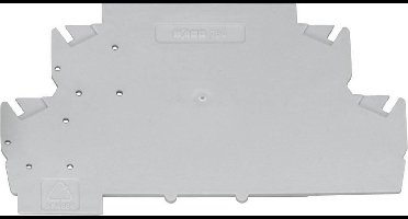 WAGO 789-905 DIN-rail-behuizing 90 x 17.5 x 55 Polyamide 6.6 Grijs 1 set(s)