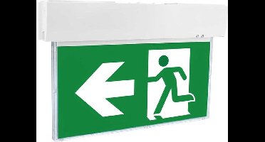 Ledmaxx LED Noodverlichting 5.5W 6000K IP40 inclusief 4 pictogrammen | Geen fitting | Dag Licht | 5.5 watt