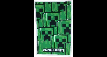 Minecraft fleece deken - sherpa