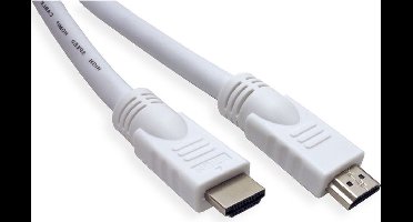 HDMI kabel - versie 1.4 (4K 30Hz) - CCS aders / wit - 15 meter