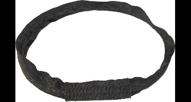 lightmaXX Rundschlinge WRS 20, schwarz 1m Nutzlänge, m. Stahleinlage - Laadlus