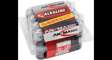 ANSMANN 20-box AA Alkaline Batterijen