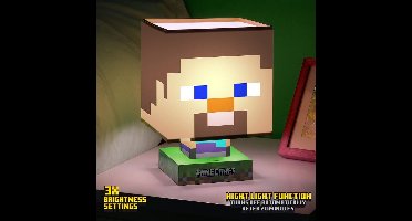Minecraft: Steve Icon Lamp