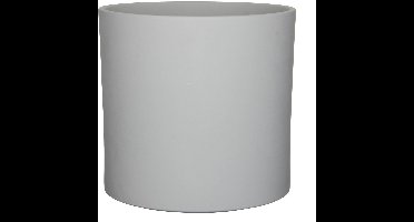 Mica Decorations Bloempot - lichtgrijs - mat - keramiek - 32 x 31 cm - plantenpotten