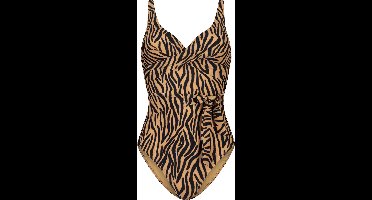 Beachlife Soft Zebra Dames Badpak - Maat 36 (Cupmaat F)