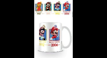 Nintendo Super Mario - Mario door de eeuwen heen Mok