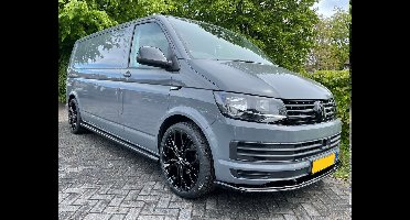 Sidebars - Geschikt Voor VW Transporter T5 2003+/T6/T6.1 2015+/L2 - Zwart Glans