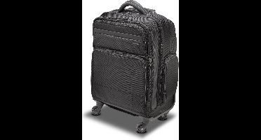 Kensington Contour 17" Overnight Roller Laptoptas - Laptoptrolley - Waterafstotend - Zwart