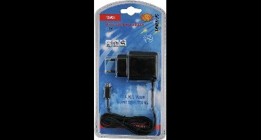 Scanpart Micro USB oplader 1 meter - Geschikt voor Samsung Nokia PS4 - 10.5W - 2.1A - Zwart - Universeel