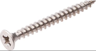 PM spaanplaatschroef rvs pk 4.0x45mm pz2