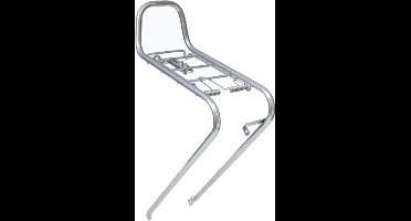 Retro voordrager Steco FW2 - chroom