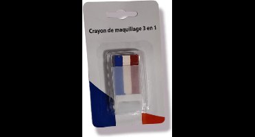 Schmink stift rood\wit\blauw