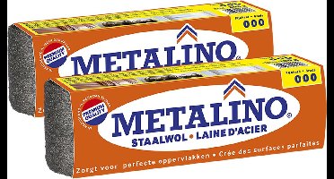 Metalino staalwol 000 - 2 x 200 gr