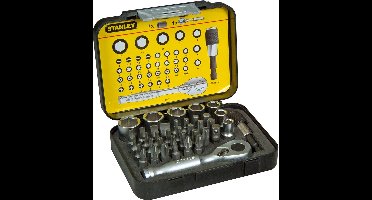 Stanley Bitset Expert Pro 1/4" - Ratelsleutel (40 delig)