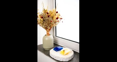 ExcluJess - crystalsoap giftpack - lapis lazuli & tiger eye - orange bergamot & sandalwood