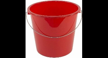 Emmer 10 liter rood