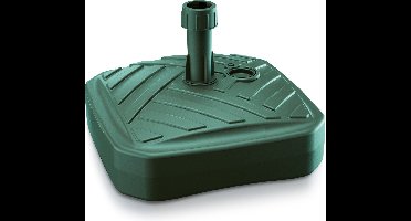 Prosperplast Parasolvoet - vierkant - rotan - groen - 12L - dia 39 cm - houder