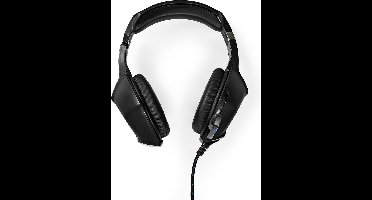 Nedis Gaming Headset - Over-Ear - Stereo - USB Type-A / 2x 3.5 mm - Inklapbare Microfoon - 2.20 m - LED