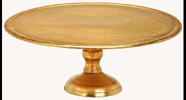 G. Wurm Etagere - 1-laags - goudkleurig - metaal - B31 x H12 cm