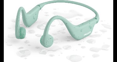 Philips TAK4607 - Draadloze open-ear koptelefoon voor kinderen - Bone conduction - Groen