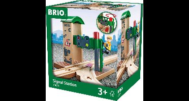 BRIO Seinstation - Trein speelgoed voor hand-oog coördinatie - 33674