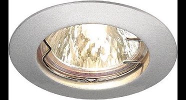 PIKA, inbouwspot, rond, zilvergrijs, MR16, vast, max. 50W