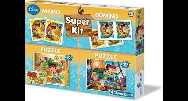 SUPERKIT 4 in 1 (PZL 2X30+MEMO+DOMINO JAKE THE PIRATE)