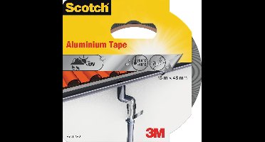 Scotch® aluminiumtape, 47011548, 15 M X 48 mm, 1 rol