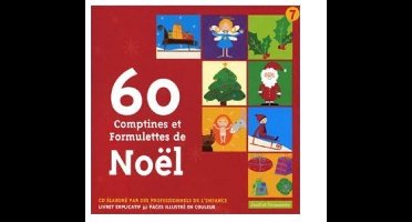 60 Comptines Et Formulettes De Noel/Incl. 32 Page Booklet