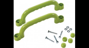 Handgrepenset Limoengroen set 2 stuks