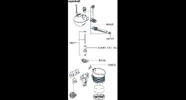 EHEIM Aquarium Eheim as+houder 2006/8/10/22