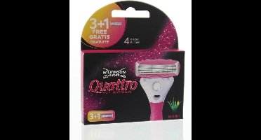 Wilkinson Quattro - scheermes - for woman - 3 stuks