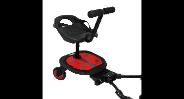Ladybug Rider · Meerijdplankje met zitje en stang