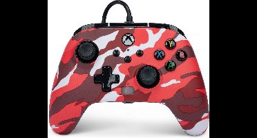 PowerA Geavanceerde Bedrade Controller  - Xbox Series X|S - Red Camo