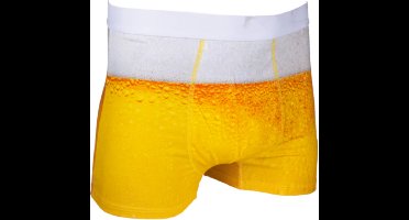 Out of the Blue Bier onderbroek - Boxershort met bierprint in blikje - Cadeau