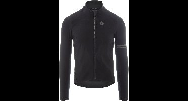 AGU Woven Fietsshirt Lange Mouwen Premium Heren - Zwart - M