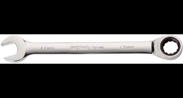 KS Tools GEARplus - Steeksleutel met ratel - 30 mm - Professioneel - Cr-V staal - Ergonomisch - 503.4228