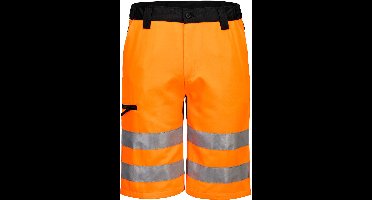 Portwest WX2 Eco Hi-Vis Korte Broek CD899 - Oranje/Zwart - 48
