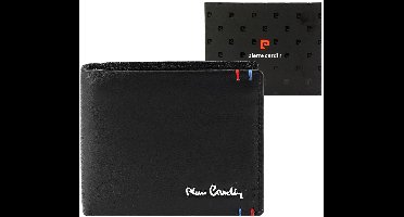 Pierre Cardin Serie - Leren Portemonnee - RFID Technologie - 8 Kaartsleuven - Zwart