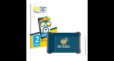 BROTECT - Screenprotector voor Thinkcar Thinkscan 689BT - Folie Beschermfolie transparant 2 Stuks