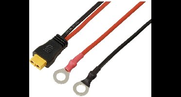 Ringkabelschoen voor XT60-aansluitkabel 0,25 m TC-13619316 Zwart, Rood TRU COMPONENTS Inhoud: 1 stuk(s)