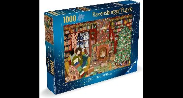 Ravensburger puzzel kerstmis 1000 stukjes Home for Christmas legpuzzel.