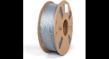 Gembird 3D filament PLA PLUS - zilver 1.75 mm - 1 kg