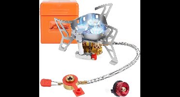 Core® Wokbrander Kookbrander voor Butaan- Koper en Gietzijer - Gemakkelijk Instelbaar - Metaal - 9cm x 9cm x 10cm