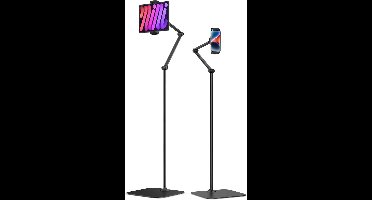 Verstelbare Vloerstandaard voor Tablet en Telefoon (4,7-13 inch)