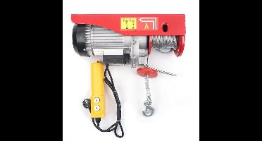 Elektrisch Hijstoestel – Elektrische Takel – Motorlier – Draaglift – Hijsmachine – 1450W Motor – Draagkracht 400-800 kg – Hefhoogte 6-12 m – IP40 Bescherming