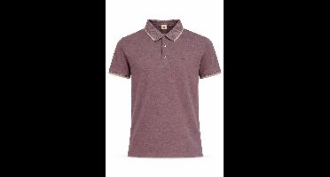 Mario Russo Polo shirt Alessio - Polo Shirt Heren - Poloshirts heren - Katoen - Bordeaux