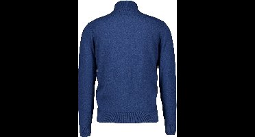Bugatti - Trui Blauw Bugatti Herren Pullover 1/1 Arm Blauw 7500-15510e