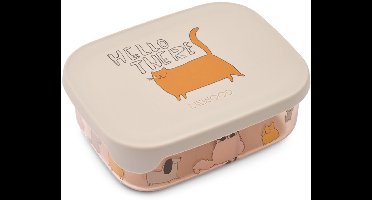 Liewood Arthur Tritan Lunchbox Katten en honden / Sandy 900 ml