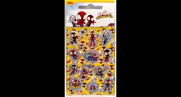 Spiderman Techno Racer hologram sticker set